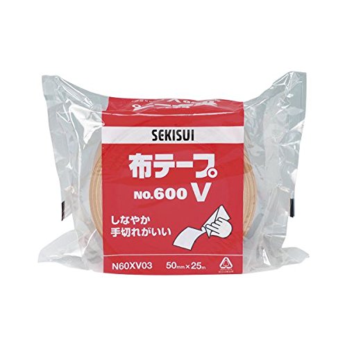 Amazon.co.jp: 積水化学 布テープ No.600V N60XV03 1巻入 ×10セット