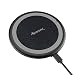 Wireless Charger, Alpatronix CX102 10W Qi-Certified Fast Quick Charge Charging Pad Compatible with (10W) Galaxy S10+/S9+/S8+/Note 8 (7.5W) iPhone 11/Pro Max/XS Max/XR/XS/8 Plus (No AC Adapter) Black