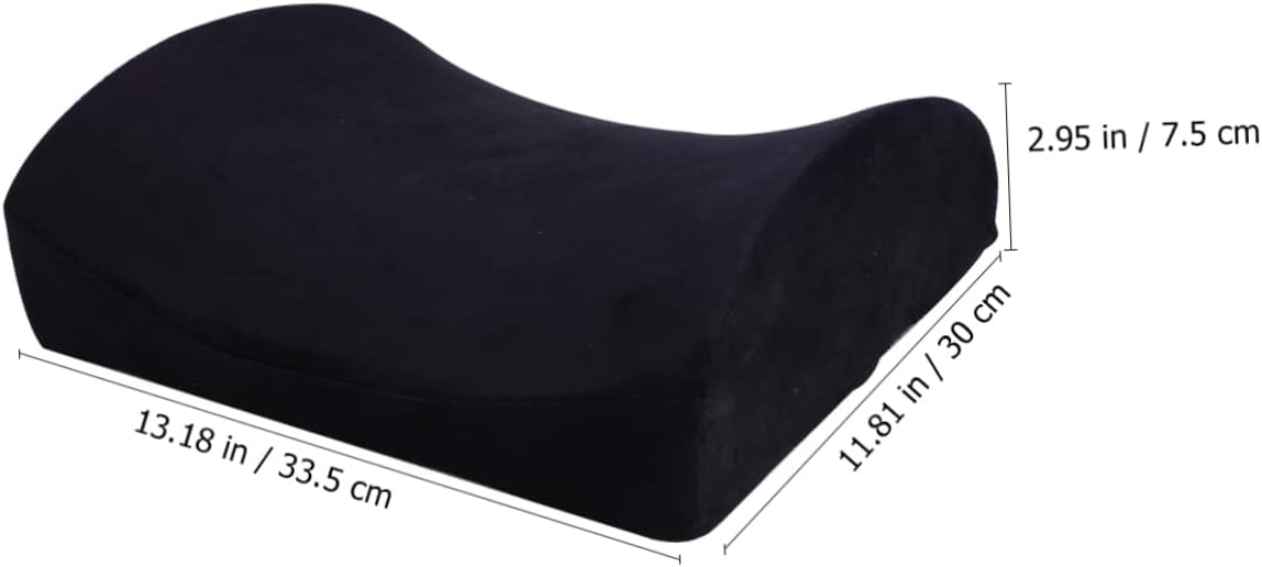 Garneck Ergonomic Lumbar Pillow Back Support Pad for Office Chair Thicken Coccyx Cushion for Lower Back Pain