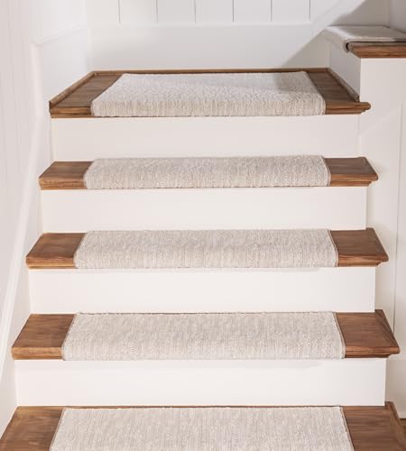 Tapetes para escaleras redondos antideslizantes 27" x 9.75" miniatura 2