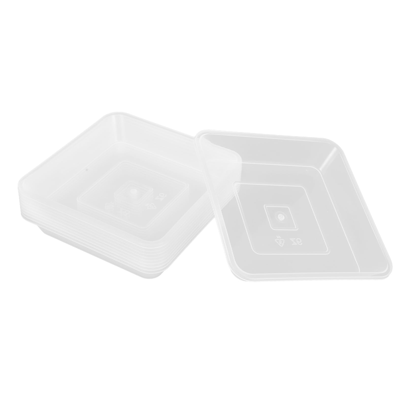 IWOWHERO 10pcs Plant Saucer Tray Durable Pot Drip Trays for Use Prevents Water Leakage for Flower Pots Bonsai Gardening Projects