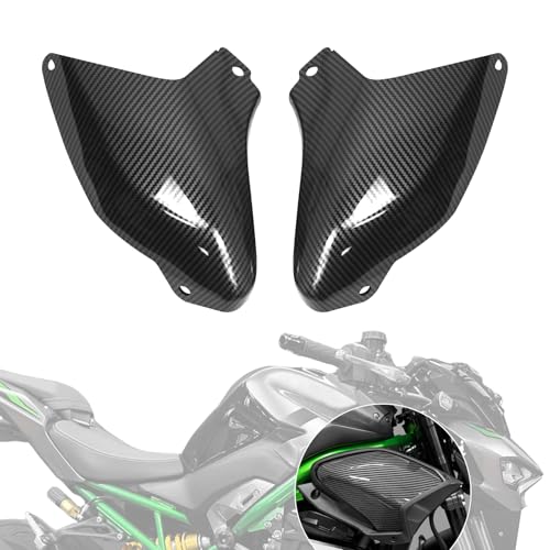 Housse de protection radiateur Z900 et Z900SE 2025-2026 aspect carbone