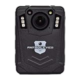 PatrolEyes Edge 2K HD 64GB GPS Auto IR Night Vision Police Body Personal Security Long Battery Life...