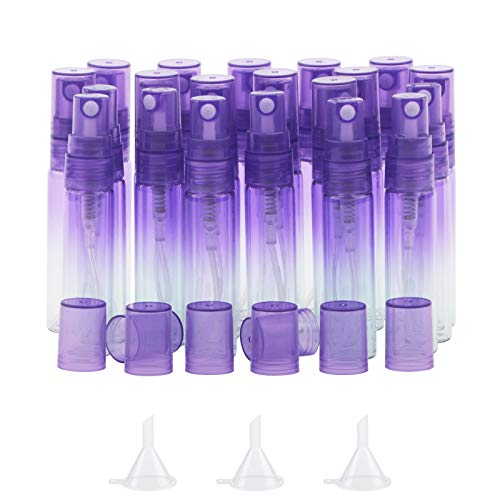 Kesell 5ml Glass Perfume Atomizer Bottles (20-Pack)