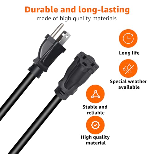 Aomitop 02483100 Snow Blower Power Cord, Compatible With Ariens Snowblower MTD 629-0071, 929-0071, 929-0071B, SS322 SS522 SS522C