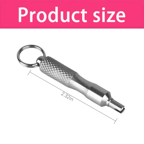 Image of HZEL Car Tire Valve Core Removal Tool Kit, Stainless Steel Vehicle Valve Core Remover with Valve Cores, Auto Valve Stem Puller for Tire Repair Install, Universal for SUV Trucks Bicycles