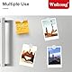 Wukong 24 Stück Magnete für Magnettafel Stark, Weiß Fridge Magnete Kleine Magnet für Whiteboard Schule, Kühlschrankmagnet Schließfächer und Foto
