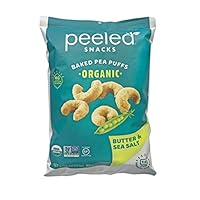Algopix Similar Product 14 - Peeled Snacks Organic Baked Pea Puffs