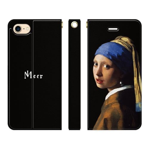 �u���C���Y iPhone SE ��3���� ��2���� iPhone8 iPhone7 6s 6 �x���g�Ȃ� �蒠�^ �P�[�X �J�o�[ �^��̎�����̏��� ���^�[�o���̏��� �^�[�o�������������� ���n�l�X �t�F�����[�� johannes vermeer �G�� 