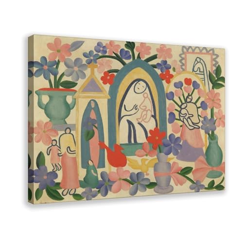 Toile Diario Vivo Tarsila Do Amaral idéal pour sublimer votre décoration de bureau