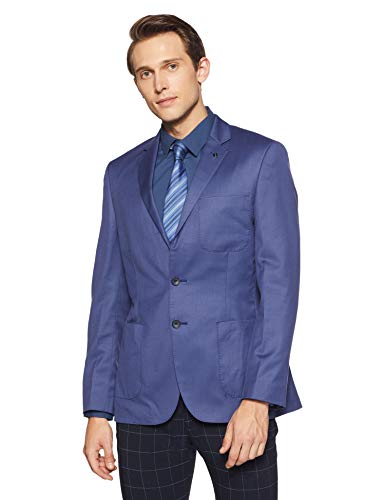 Image of Raymond Men's Notch Lapel Slim Fit Blazer