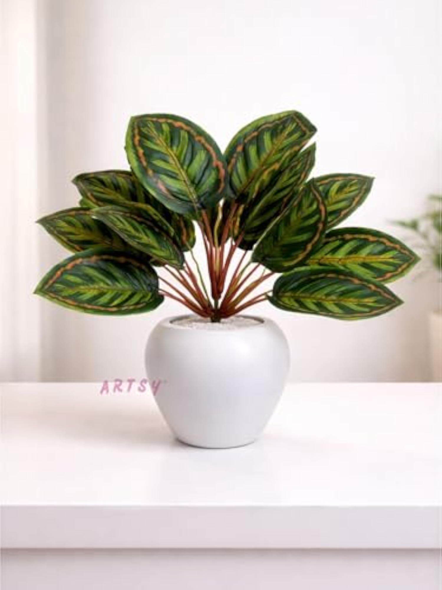 Artificial Plants with Pot for Home Decor