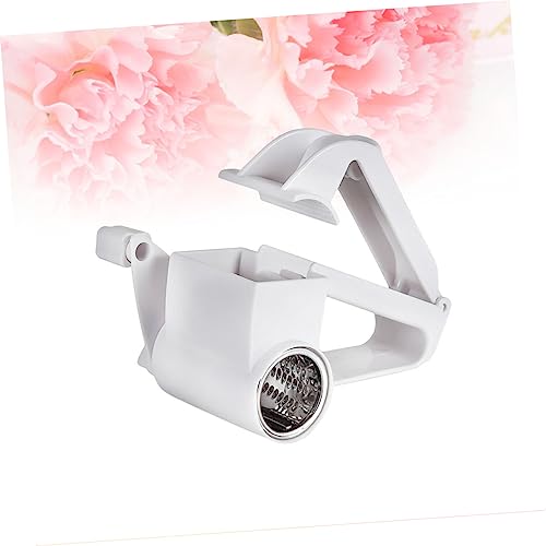 Rallador de queso LIFKOME multifuncional plástico blanco miniatura 6