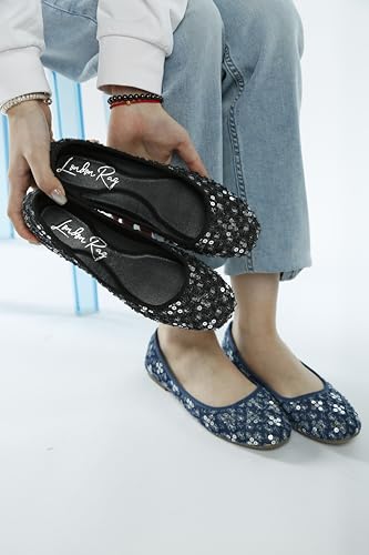 Sequin Ballet Flats2