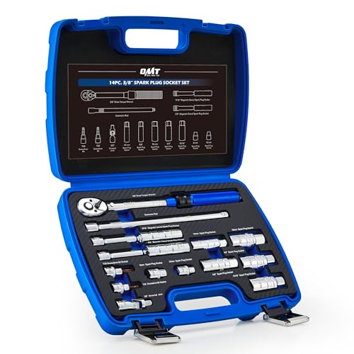 Orion Motor Tech 14pc Spark Plug Socket Set, 3/8 Inch Drive...