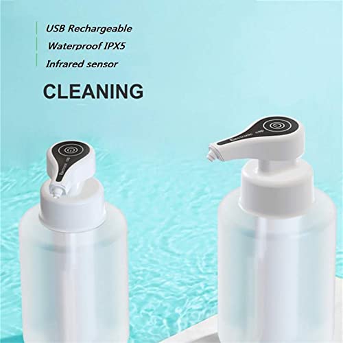 R and R Industries Foaming Automatic Soap Dispenser, Infrared touchless Sensor, 375ml, USB Rechargeable. (Blue)