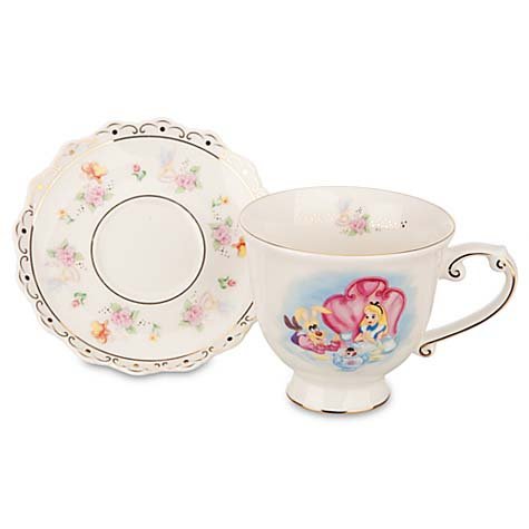 Alice in Wonderland Tea Cup & Saucer