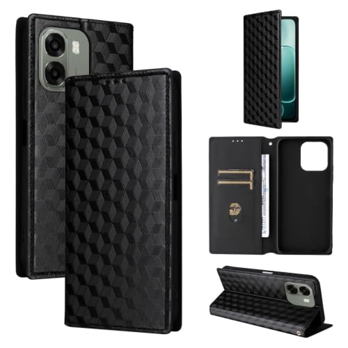 Étui Oppo A6X 4G 5G évitez les rayures d'écran avec ce clapet magnétique noir