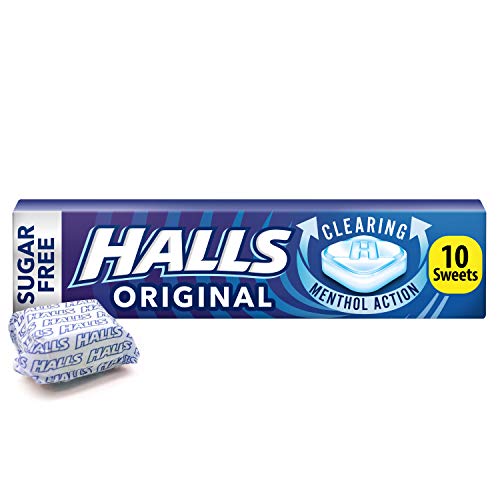 Halls Sugar Free Menthol Action Original, 32g