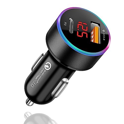 y2023ǃfz YUGYUG ԍڏ[d ɏTCY }[d J[`[W[ usb [QC3.0|[g/PD 36W] 36W/6A ŐV^ dv VK[\Pbg LED\ 12V`24V }[d J[`[W[  [d 