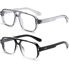 Two Pack (Clear Grey+gradient Black)