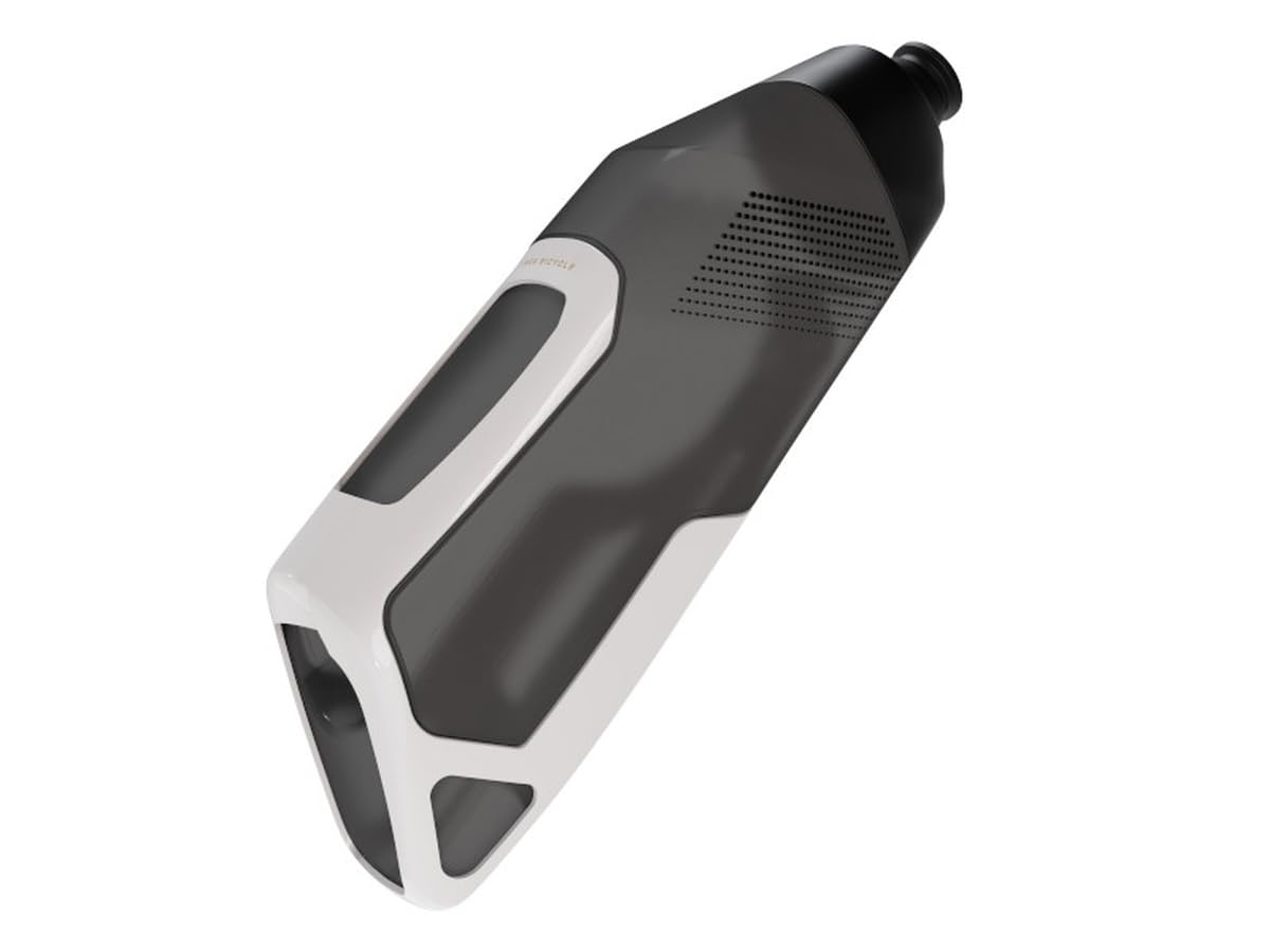 Trek RSL Aero Trinkflasche 591ml grau + Carbon Flaschenhalter weiß
