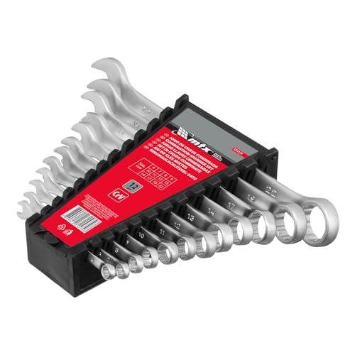 Mtx Jogo De Chave Combinada Cromo Fosco De 6 X 22 Mm 12 Peças