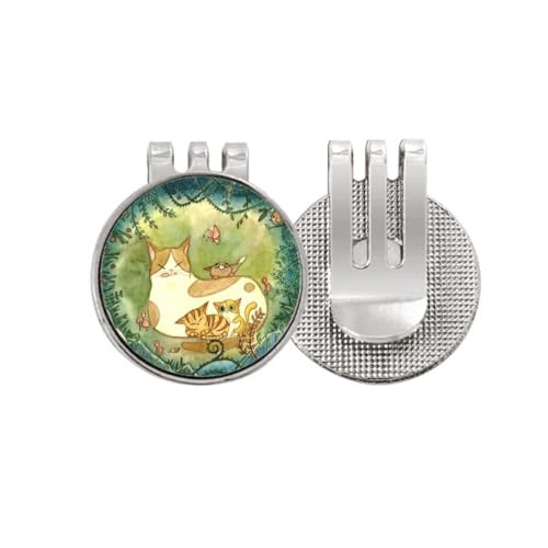 Marcador magnético de golf de gato Miaoji para tus jornadas en el green