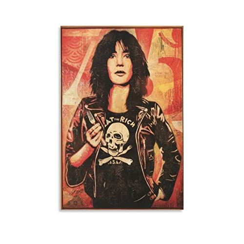 Patti Smith - Póster vintage de arte vintage en lienzo, pintura decorativa retro para el hogar, dormitorio, sala de estar, 30 x 45 cm