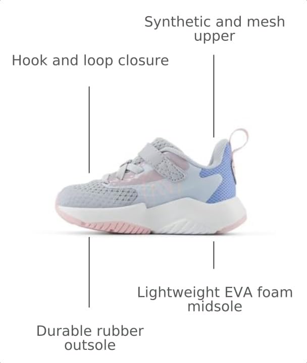 Image of New Balance Kids' Rave Run V2 Hook and Loop