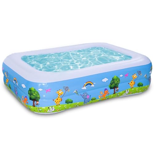 Intex Aufblasbarer Pool, 105x75 cm, 3 Ringe, Tragbare Badewanne,Aufblasbares Planschbecken,Schwimmbecken