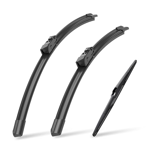 Image of Raidbee Windshield Wiper Blades Replacement for Mazda CX-5 2017-2024 CX-9 2016-2025 All-Season OEM Quality 3 Pack 24 inch+18 inch+14 inch