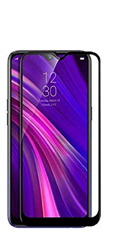 Image of Tempered Glass Screen Protector Compatible For REALME 3 PRO Full Screen Coverage (Except Edge to Edge) and Free Complete Easy Installation kit.