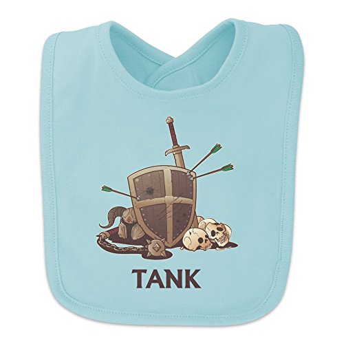 Tank Warrior RPG MMORPG Class Role Playing Game Baby Bib