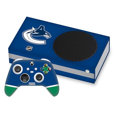 Peau autocollante Xbox Series S Vancouver Canucks vinyle de jeu