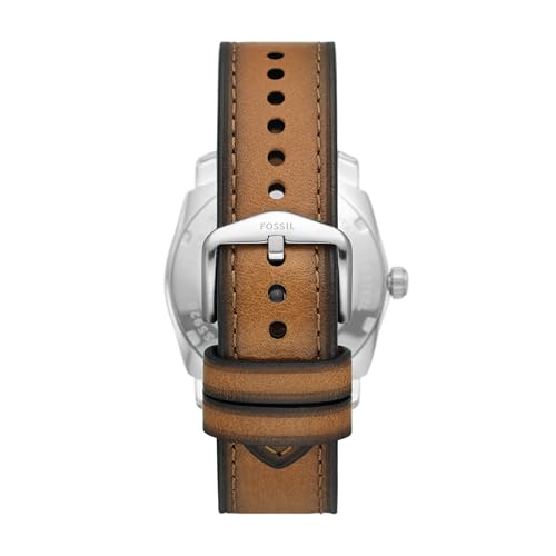 Image of Fossil Men's Watch, Machine Quartz Stainless Steel Three-Hand Watch for Men