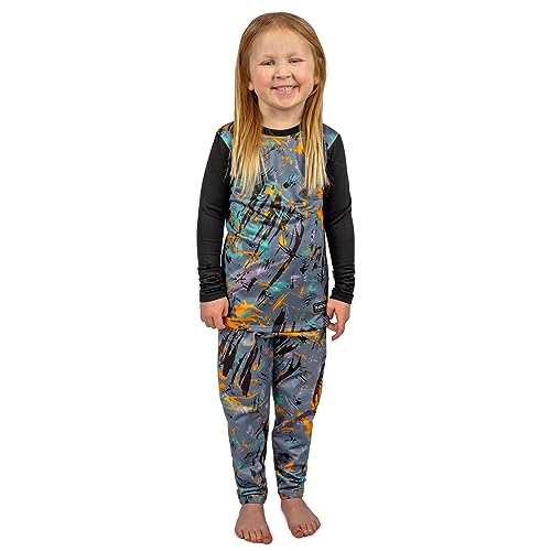 BlackStrap S-BL-K-U-P-THR-SPLGLO-4-L Kids Therma Pant Splash Glow L4