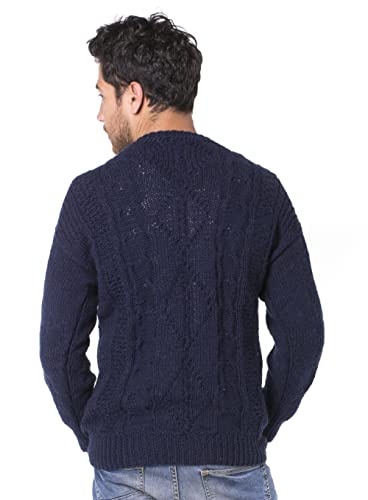 Pull alpaga homme pulls laine fin aux variations de température