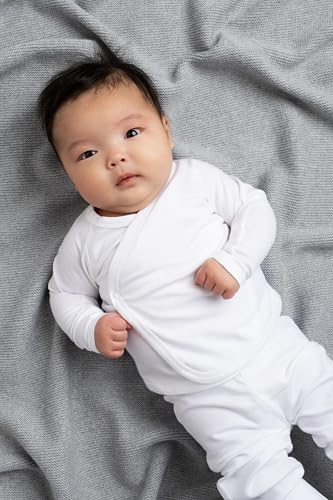 Image of monica + andy Hospital Cuddle Box, 100% Organic Baby Clothes for Newborns & Infants, Coming Home Swaddle Blanket & Cap