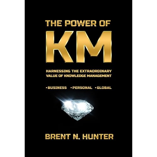 The Power of KM Audiobook By Brent N. Hunter cover art