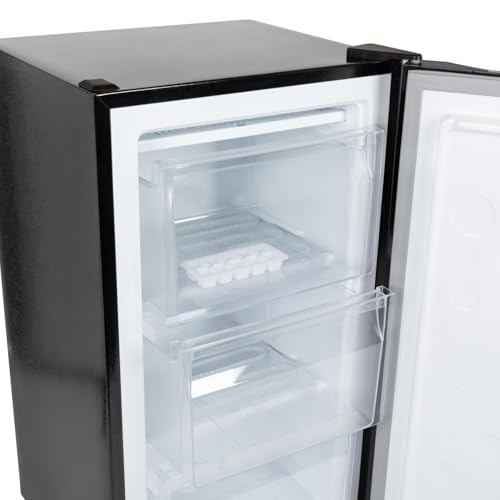 Willow WUCFZ48B 60L Undercounter Freezer - Recessed Handle, Reversible Door, 3 Drawers, Adjustable Thermostat, Mark-Proof Finish, 4* Freezer Rating, Easy Clean, Adjustable Feet - Black - Image 6