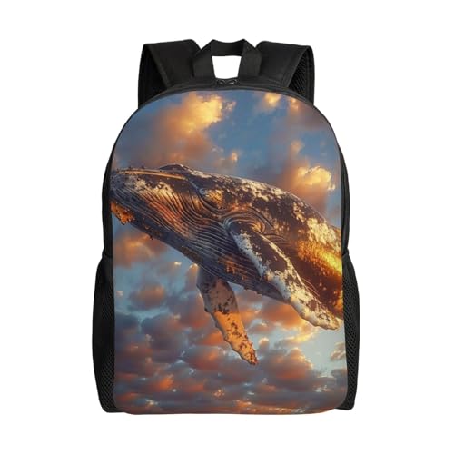 16in Lightweight Travel Backpack Watercolor Dog Portrait Casual Daypack for Outdoor Enthusiasts, Business Men & Women, Travel Ready Design