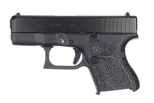 TALON Grips Adhesive Grip Compatible with Glock 26, 27, 28, 33, 39 – Made in The USA – Gen - Rubber, Black
