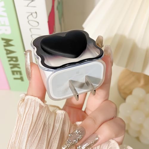 Funda de carga para iPhone 18W/20W Lovmooful con protector de cable 3D contra caídas 5