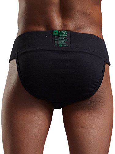 Image of Omtex Cotton Neo Supporter, Men's Large (Black)