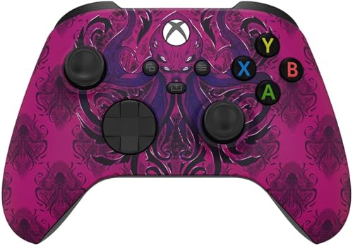 Image of Custom Controllerzz Wireless Controller for Microsoft Xbox Series X /S & Xbox One - Soft Touch Feel - Custom Xbox Series X /S Controller (X /S Purple Monster)