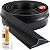 Jin&Bao Universal Garage Door Threshold Seal Strip 10FT Kit, Bottom Waterproof Rubber Weather Stripping Replacement?Black, 1 Adhesive?