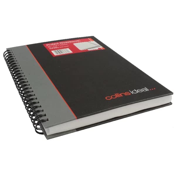 Collins Ideal Feint Ruled Wirebound Notebook A5 + Free FINCHLEY Refill Pen (2)