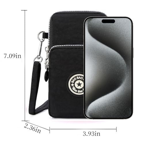 Small Crossbody Bag for Women, Mini Cell Phone Bag Wallet Purses with Adjustable Over Shoulder Strap2