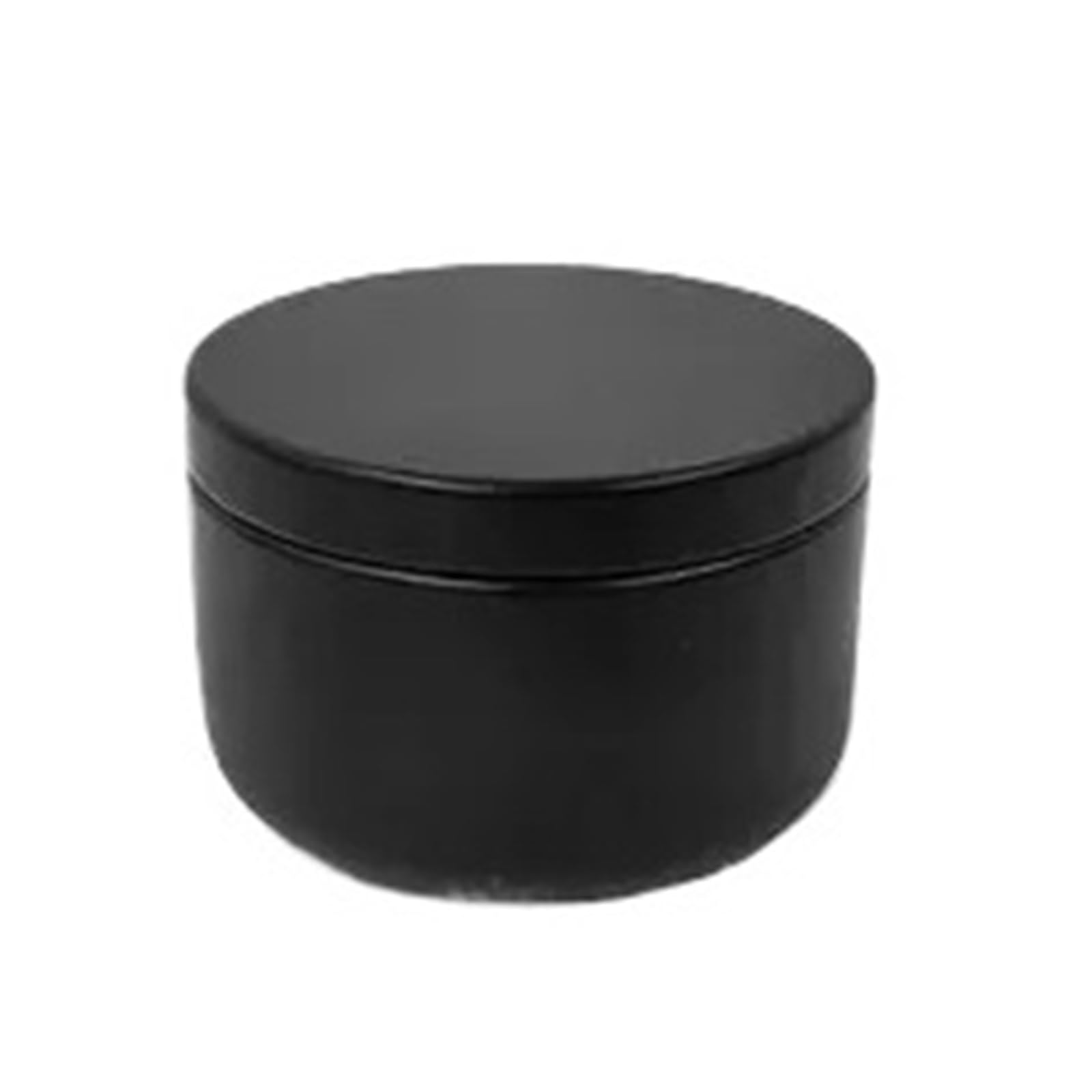 Candle Tins, Aluminum Round Candle Tin Jar 50ml 53x37mm Multicolor 10/20/30/50/80 Pcs(Black,30pcs)